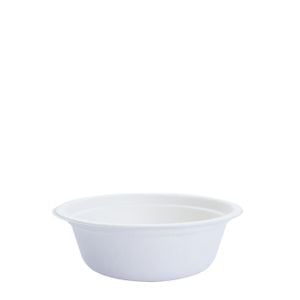 Bowl Descartável Biodegradável Em Bagaço De Cana 350ml - 125 Un