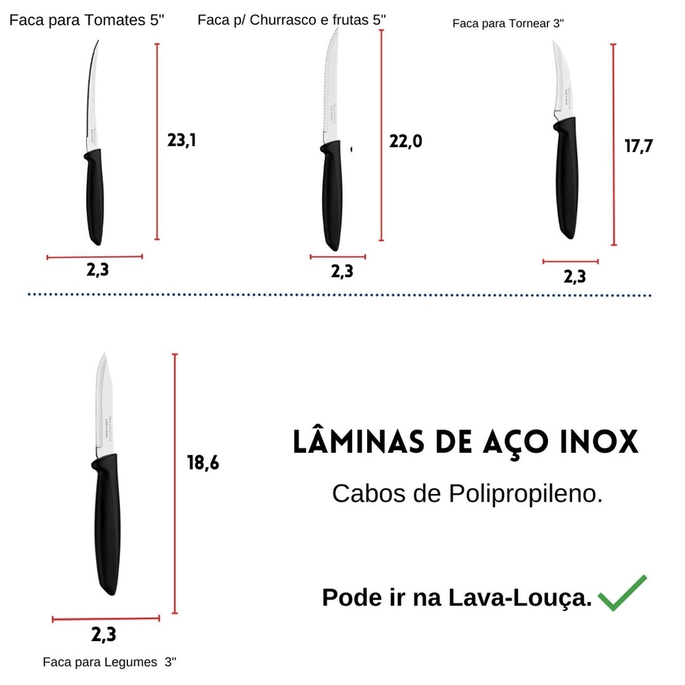 Jogo de Panelas 10 Peças Cereja Antiaderente