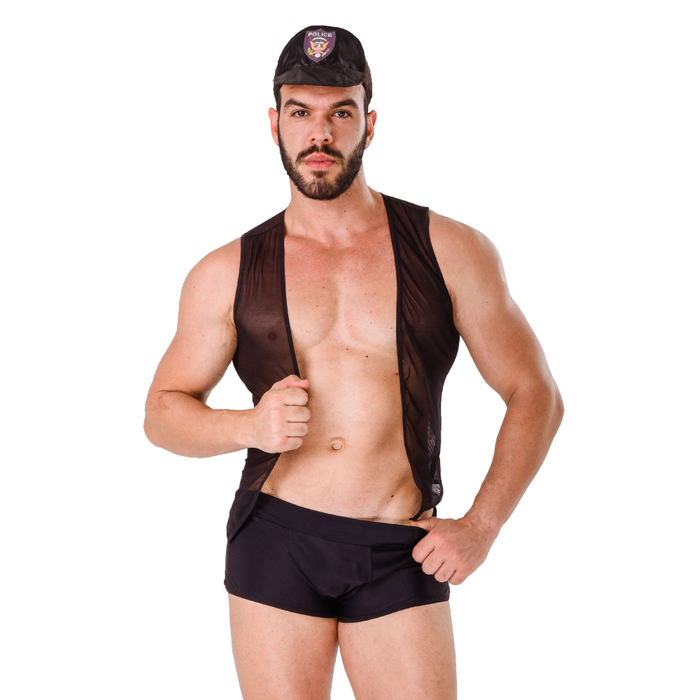 Fantasia Masculina Policial Hotflowers