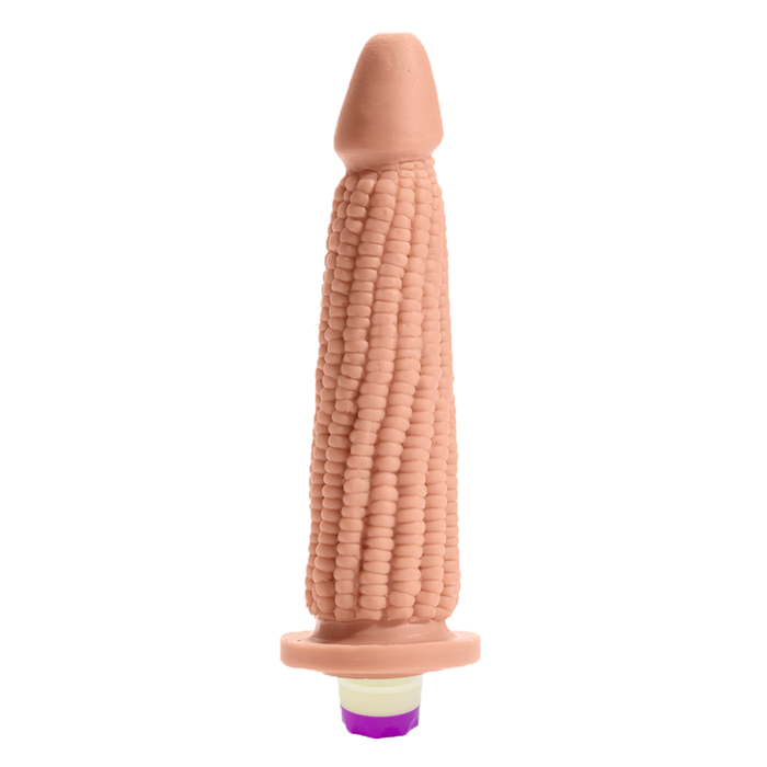 Prótese Fogo da Paixão Formato Espiga De Milho com Vibro 20X5 cm