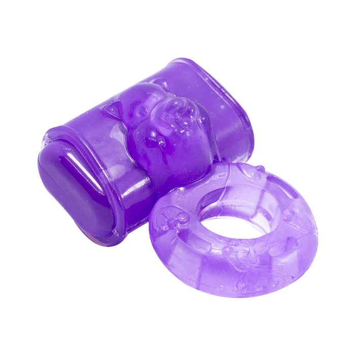 Anel peniano com micro vibrador. Hotflowers
