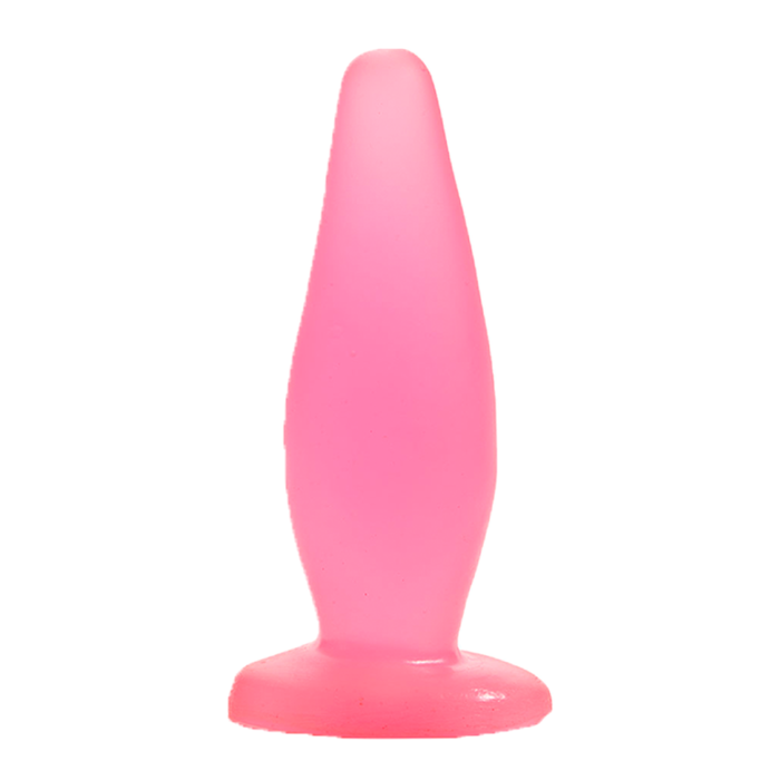 Plug Anal Maciço 14,5 X 4,5Cm Rosa
