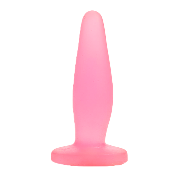 Plug Anal Maciço 12x3,5cm Rosa 