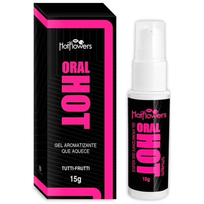 ORAL HOT GEL AROMATIZANTE BEIJÁVEL QUE AQUECE 