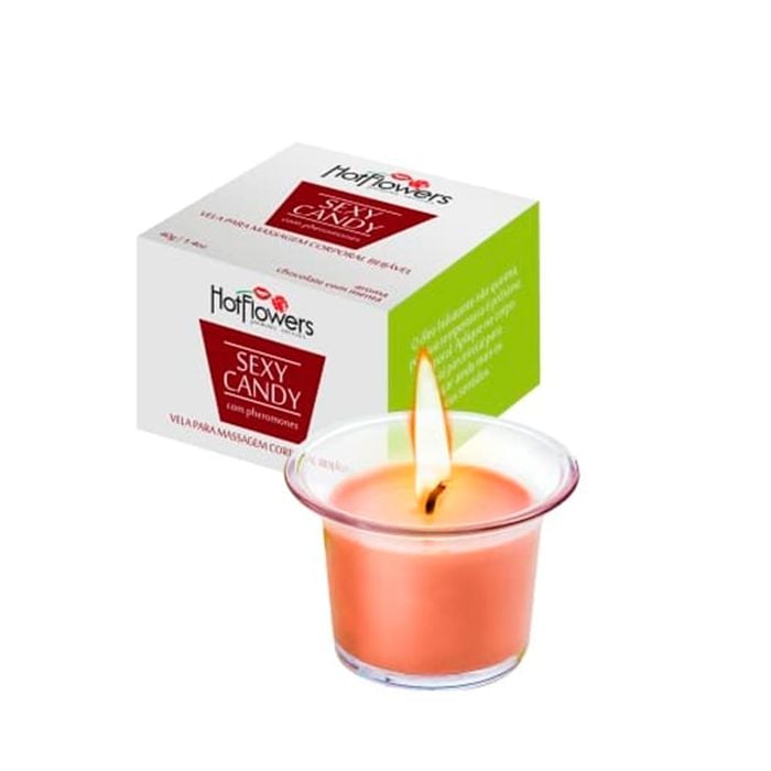 Sexy Candy Vela Chocolate Com Menta 