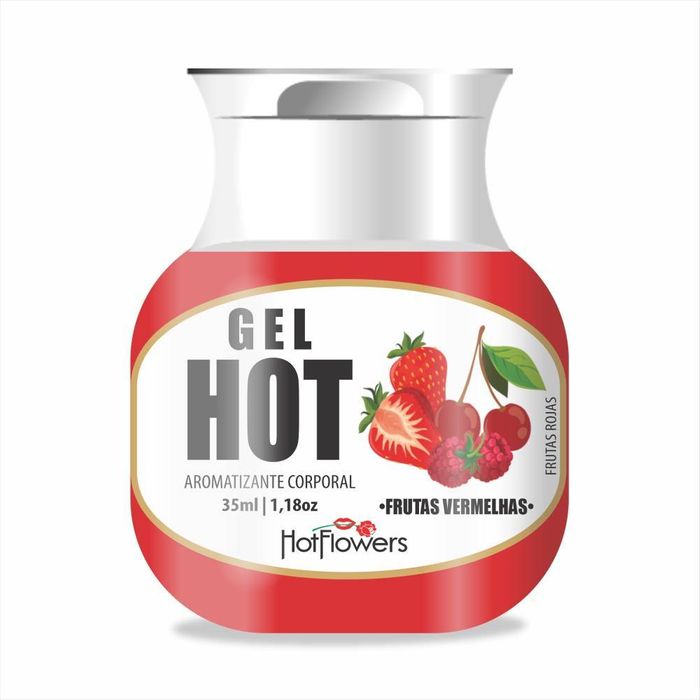 Gel Hot Aromatizante Frutas Vermelhas 35ml