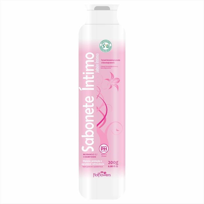 Sabonete Morango Com Champanhe 200ml
