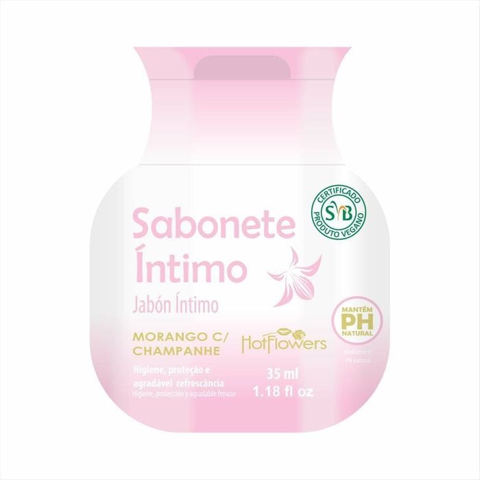 Sabonete Morango Com Champanhe 35ml