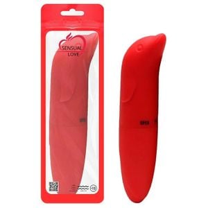 Vibrador Ponto G Golfinho Aveludado Sensual Love