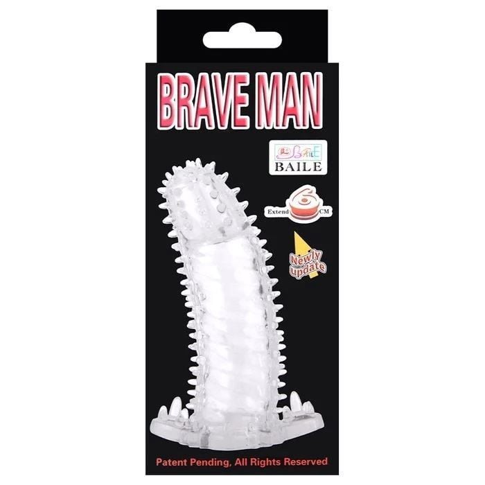 Capa Peniana Textura Brave Man Baile Sensual Love