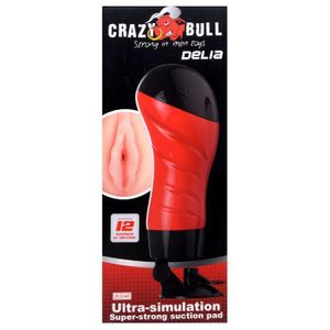 Masturbador ânus Vibro Delia Crazy Bull Sensual Love