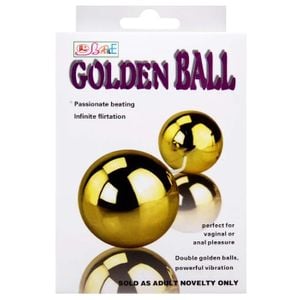 Golden Ball Vibrador Pompoar Baile Sensual Love