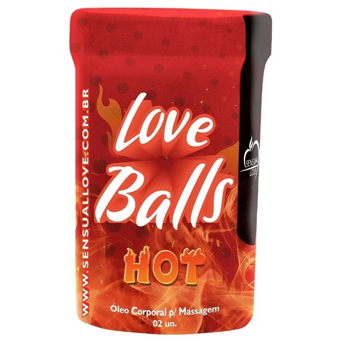 Love Balls Bolinha Hot 02 Unidades Sensual Love