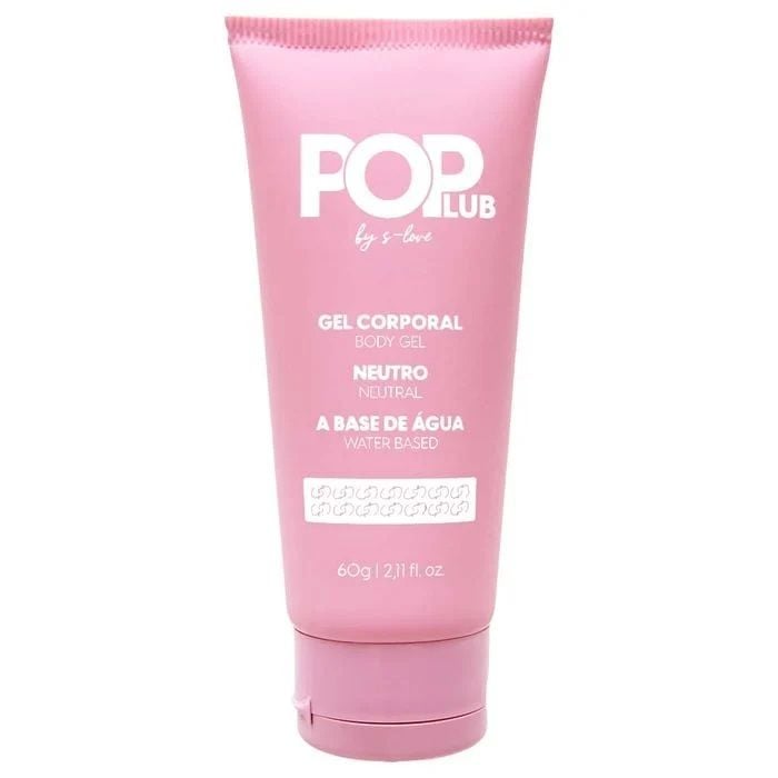 Pop Lub Lubrificante Neutro 60g Sensual Love