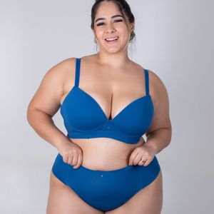 Sutiã Plus Size Com Bojo Alça Reforçada