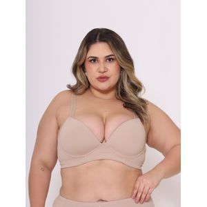 Sutiã Plus Size Com Bojo Alça Reforçada