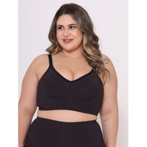 Sutiã Reforçado Plus Size Soutien Sem Bojo Alça Reforçada Sutien Sustentação