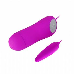 VIBRADOR BULLET HARRIET COM 12 ULTRA VIBRAÇÕES PRETTY LOVE