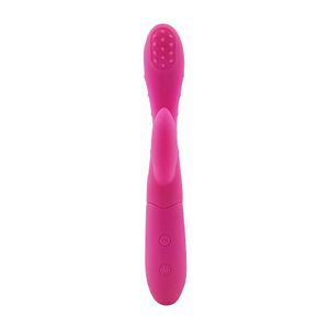 VIBRADOR FLAT PONTO G COM 7 MODOS DE VIBRAÇÃO + 3 MODOS VIBRO NA PONTA