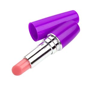 VIBRADOR EM FORMATO DE BATOM DISCRETO DE BOLSA