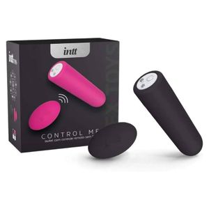 VIBRADOR BULLET CONTROL ME EM SILICONE COM CONTROLE SEM FIO INTT