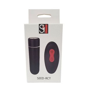 VIBRADOR BULLET COM 9 VIBRAÇÕES E CONTROLE REMOTO SEED