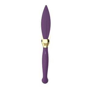 VIBRADOR PONTO G WHISPER EM FORMA DE PENA COM 9 MODOS DE VIBRAÇÃO