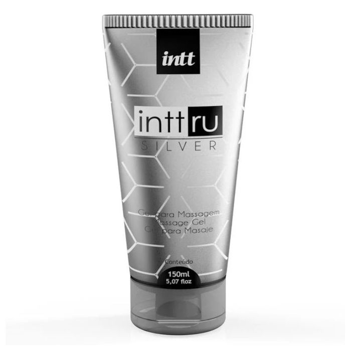 GEL PARA MASSAGEM INTT RU SILVER200ML INTT