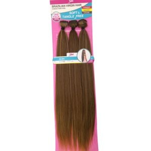 Cabelo Bio Fibra Brazilian Virgin Hair Liso Alba Sleek HL433/613+1427