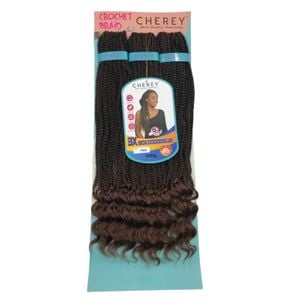 Cabelo Sintético Box Goddess Tranças com Cachos cor T1b/30