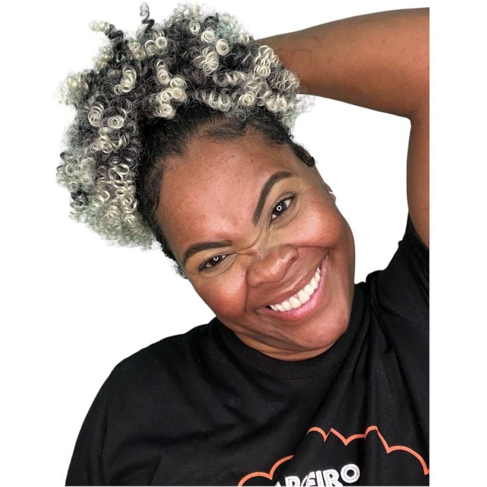 Coque Afro Puff Organico Cacheado Fashion Line Cor Mt1b/613