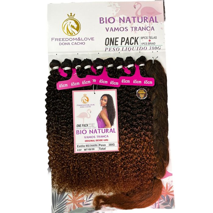 Cabelo Bio Natural Miss Shakira cor MT1B/30