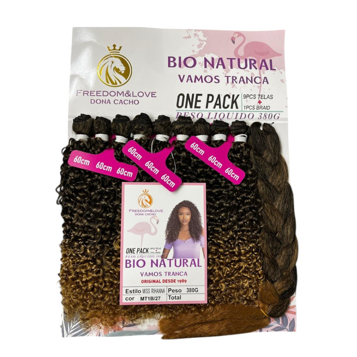 Cabelo Bio Natural Miss Rihanna cor MT1B/27
