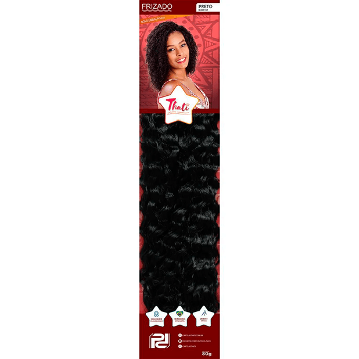 Cartela Thati Frizado cor 1 80g
