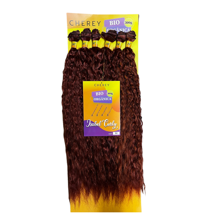 Cabelo Orgânico Isabel Curl Cherey Cor 350