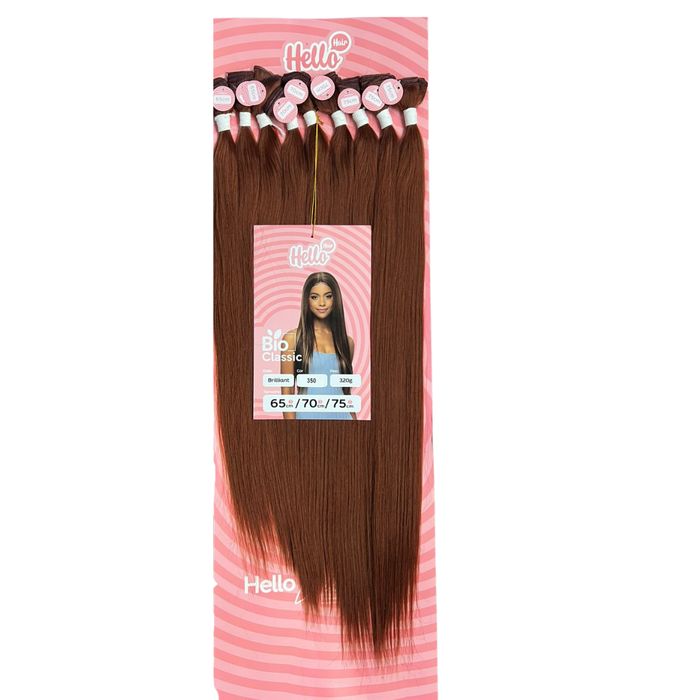 Cabelo liso Brilliant Hello Hair cor 350