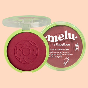 Blush Compacto Melu - Grape - Rr8715 