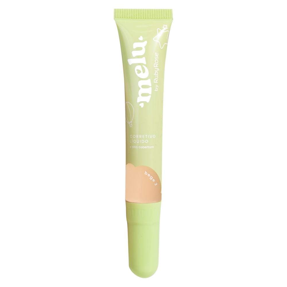 CORRETIVO LIQUIDO MELU RR8105BE3 BEGE 3 RUBYROSE