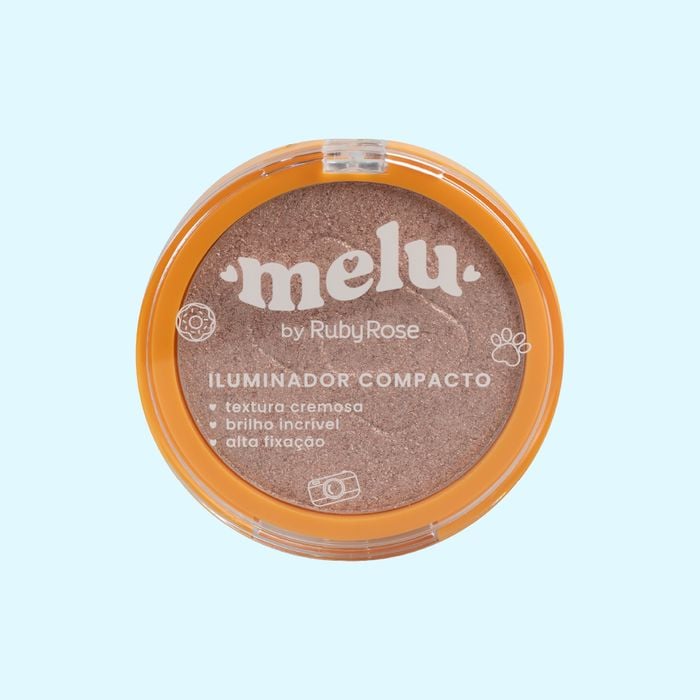 ILUMINADOR COMPACTO MELU RRF8623 RUBYROSE