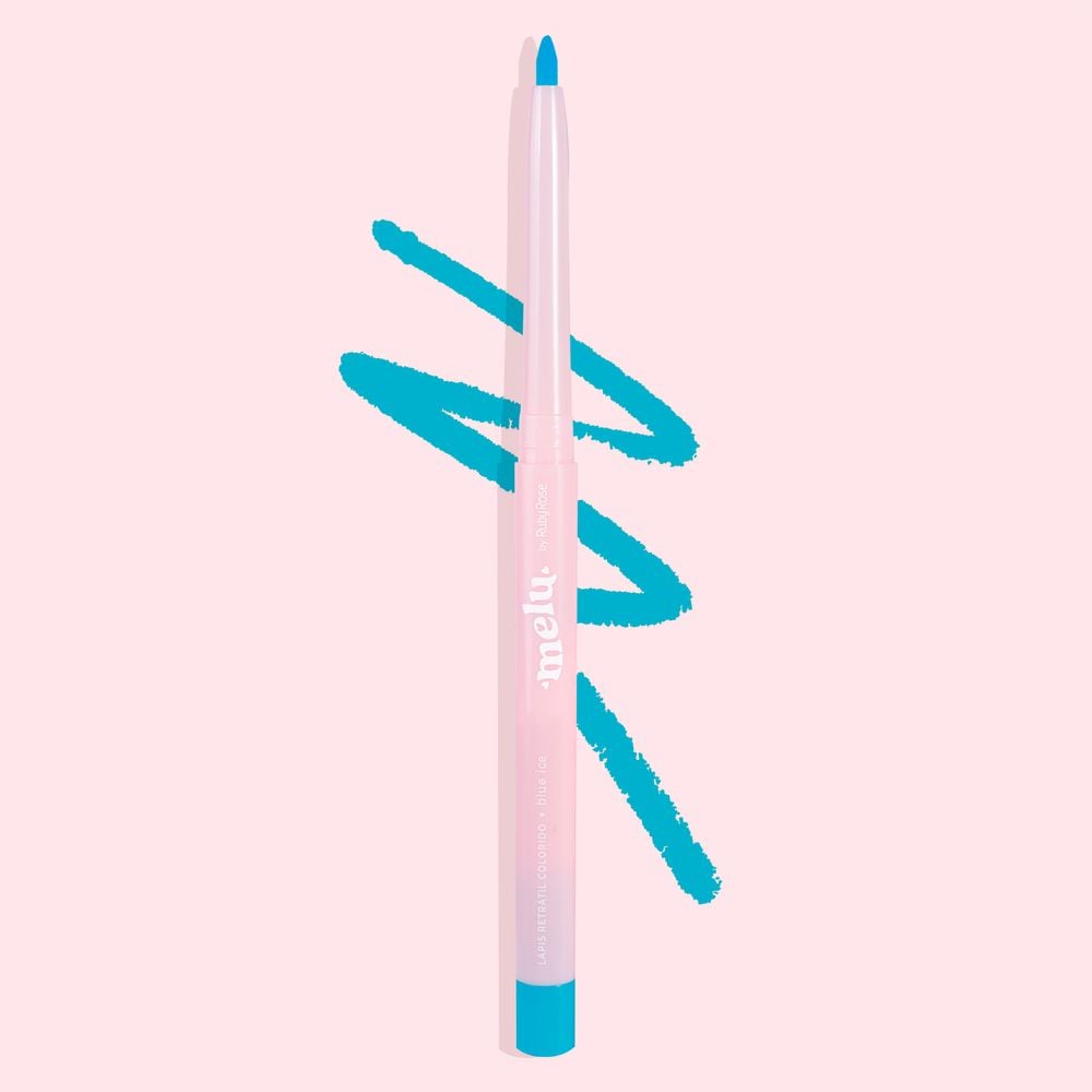 LAPIS DE OLHOS COLORIDO AZUL RR20561 MELU RUBYROSE