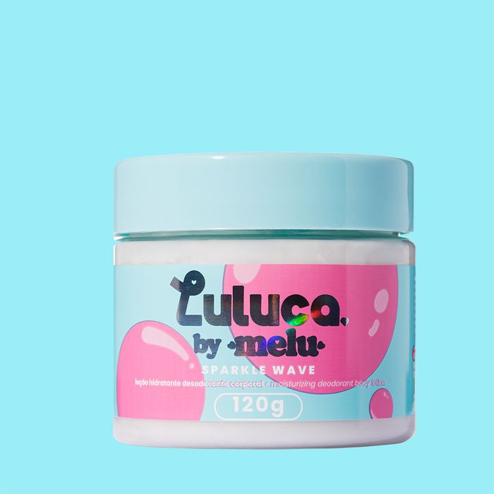 LOÇÃO HIDRATANTE DESODORANTE CORPORAL SPARKLE WAVE BUBBLE GIRL - RRB5002-3 LULUCA BY MELU