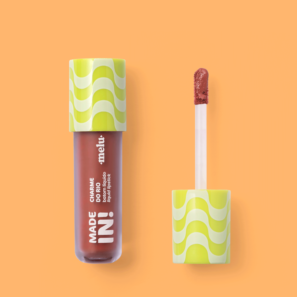 BATOM LÍQUIDO LIQUID LIPSTICK CHARME DO RIO MADE IN BÚZIOS RRL6202-5 MELU RUBY ROSE