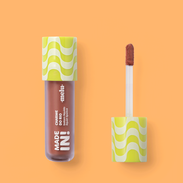 THE MELANIN メレインリップセット BATOM LÍQUIDO LIQUID LIPSTICK CHARME DO RIO MADE IN COPACABANA