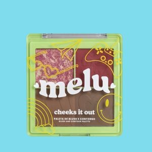 PALETA DE BLUSH E CONTORNO CHEEKS IT OUT TEDDY BEAR RRM1005-3 MELU