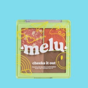 PALETA DE BLUSH E CONTORNO CHEEKS IT OUT ORANGE JUICE RRM1005-1 MELU