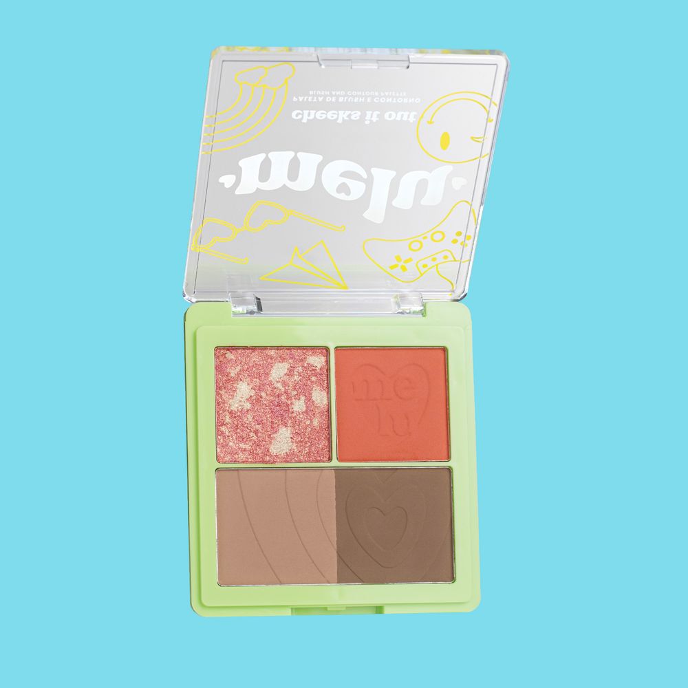 PALETA DE BLUSH E CONTORNO CHEEKS IT OUT ORANGE JUICE RRM1005-1 MELU