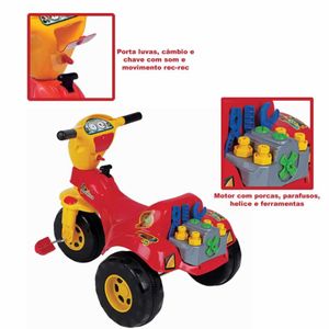 Triciclo Tico Tico Mecânico 3502 - Magic Toys