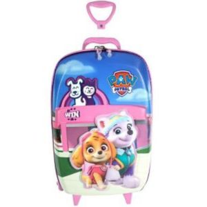 Kit Mochila Carrinho Escolar + Lancheira 3D - Patrulha Canina Pet Shop - Ref 2993DM21