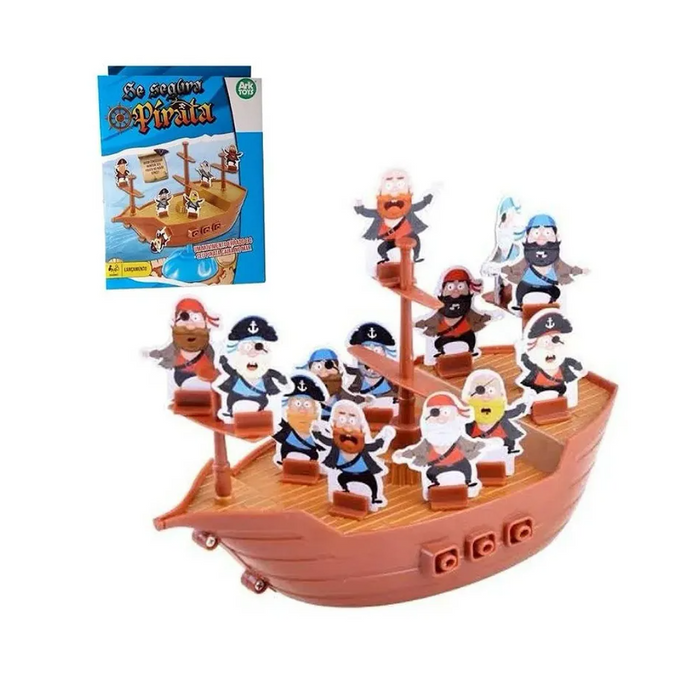 Jogo Se Segura Pirata - Ref AKT3806 ARKT Toys