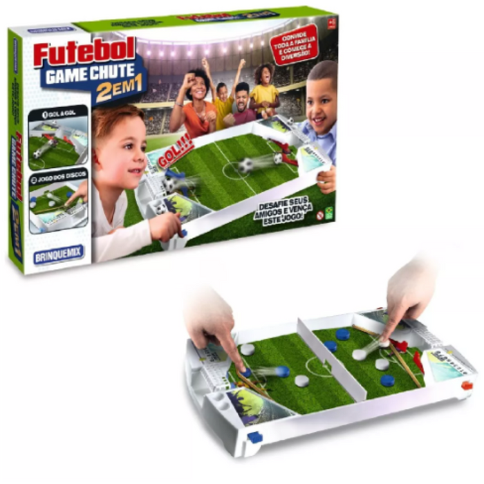 Jogo Futebol Game Chute 2 em 1 - Ref 800 Brinquemix